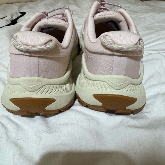 Hoka Transport Women's Light Pink Athletic Shoes - Picture 4 of 4